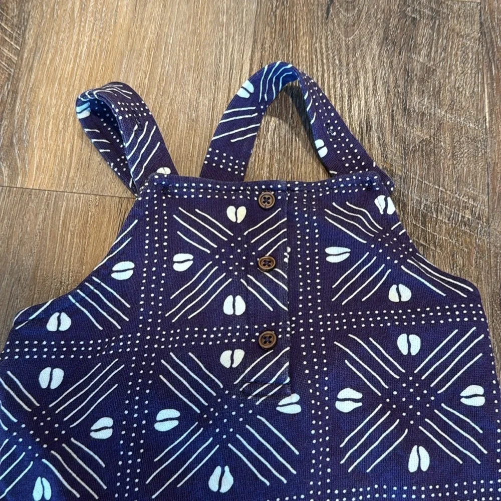 Ade & Ayo Blue Patterned Jumper Size Youth Small